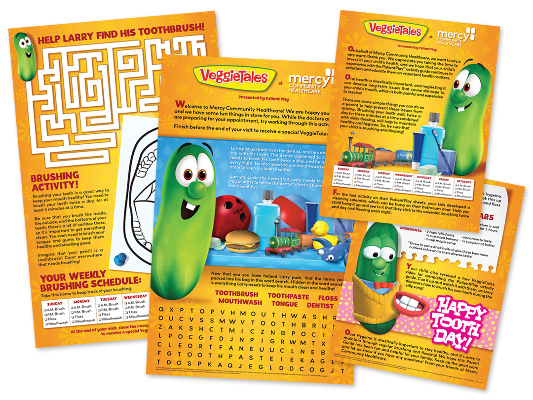 VeggieTales at Mercy Community Healthcare