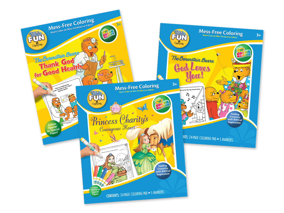 DaySpring - Color Wonder Coloring Books DaySpring - Color Wonder Coloring Books