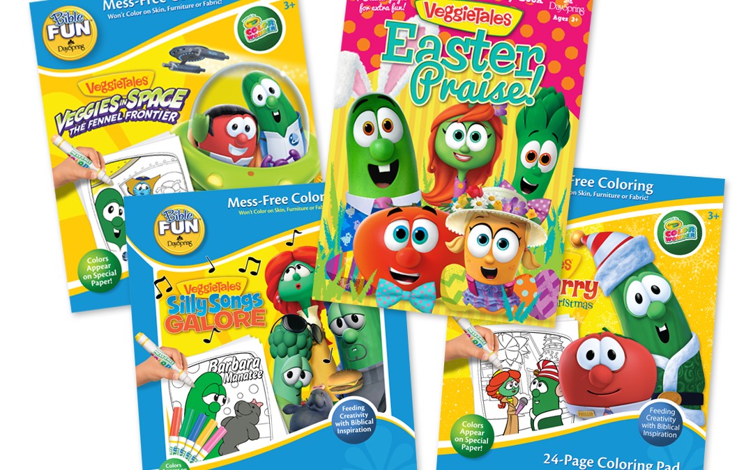 DaySpring – VeggieTales Activity and Coloring Books