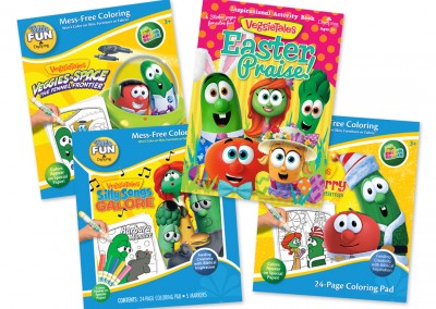 DaySpring – VeggieTales Activity and Coloring Books