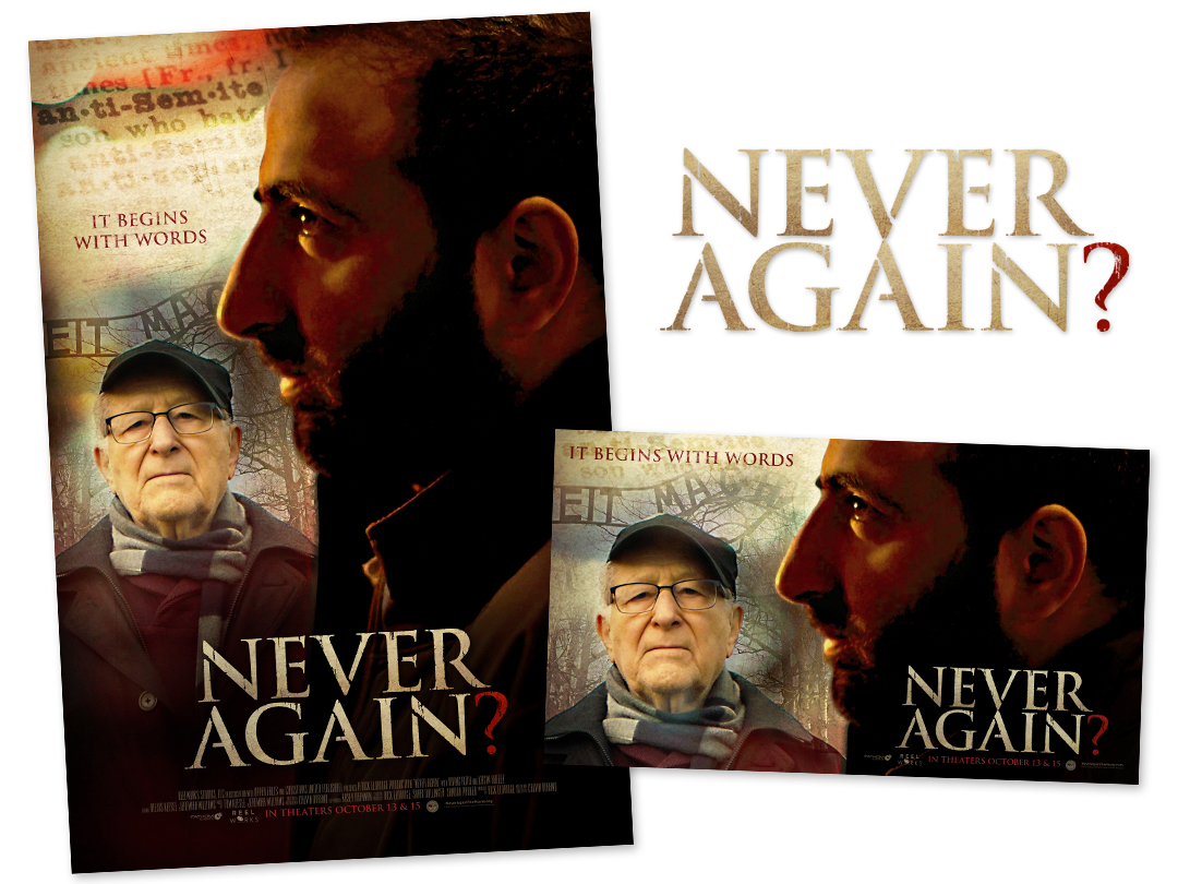 Never Again Key Art